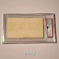 Agatha Christie Signed PSA DNA Auto Autograph Writer Cut COA Read Faded