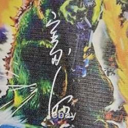 Akira Takarada signed Godzilla 16x20 Canvas Photo Autograph PSA/DNA COA