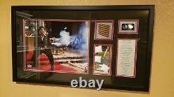 Al Pacino Scarface Auto Signed 11x14 Ultimate Frame PSA/DNA COA with Script