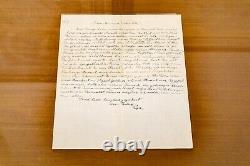 Albert Einstein ALS Autograph Divorce Letter to Mileva COA(PSA/DNA) Sothebys RR