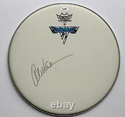 Alex Van Halen signed drumhead remo psa dna coa autographed