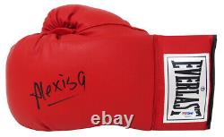 Alexis Arguello Signed Everlast Red Boxing Glove (PSA/DNA COA)