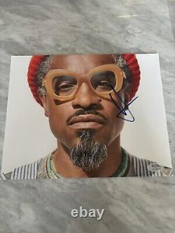 Andre 3000 Signed Autographed 8x10 Photo Psa DNA Coa RARE