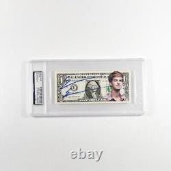 Andrew Garfield Spider-Man Autographed Signed $1 Dollar Authentic PSA/DNA COA