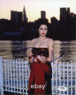 Angelina Jolie Candid 8X10 Photo Hand Signed Autographed PSA/DNA COA
