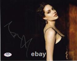 Angelina Jolie Cute Autographed Signed 8x10 Photo Authentic PSA/DNA COA AFTAL