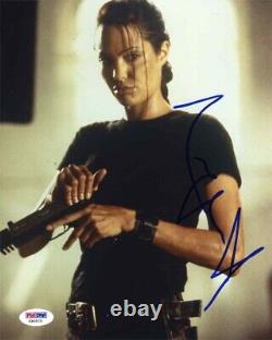 Angelina Jolie Tomb Raider Autographed Signed 8x10 Photo Certified PSA/DNA COA