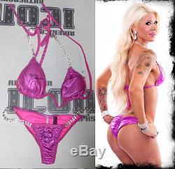 Angelina Love 2x Signed TNA Knockout Photo Shoot Bikini PSA/DNA COA Ring Worn