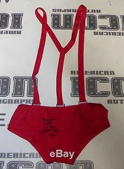 Angelina Love 2x Signed TNA Knockout Photo Shoot & Ring Worn Outfit PSA/DNA COA