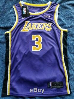 Anthony Davis Signed Los Angeles Lakers Jersey with PSA/DNA COA NBA Autographed