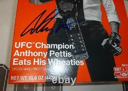 Anthony Pettis Signed Full Wheaties Box PSA/DNA COA UFC 2015 Autograph 164 181