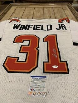 Antoine Winfield Jr Autographed/Signed Jersey PSA/DNA COA Tampa Bay Buccaneers
