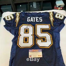 Antonio Gates Signed 2004 Game Issued San Diego Chargers Jersey PSA DNA COA