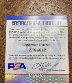 Apolo Ohno Signed 2002 Salt Lake Olympic Gold Medal Psa Dna COA Autographed