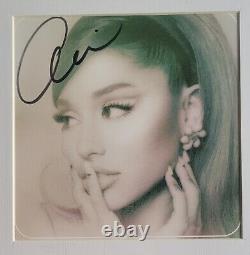 Ariana Grande CD Display Psa Dna Certified Coa Signed Motley Crue Autographed