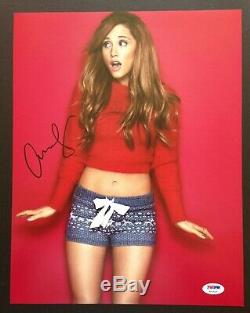 Ariana Grande Signed 11x14 Photo Autograph Psa Dna Coa #x07415