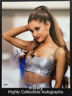 Ariana Grande Signed 11x14 Photo Autograph Psa Dna Coa #z14199