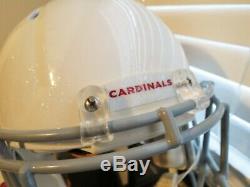 Arizona Cardinals Game Used helmet Chris Hubert 2016 NFL AUCTIONS PSA/DNA COA