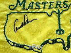 Arnold Palmer signed Masters golf flag 2017 augusta national psa dna coa pga