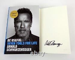 Arnold Schwarzenegger Signed Autograph Be Useful 1st Edition Book PSA/DNA COA