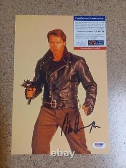 Arnold Schwarzenegger Signed Photo PSA DNA COA Authentic Rare Auto Terminator