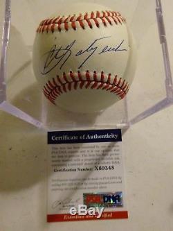 Autographed CARL YASTRZEMSKI Signed Rawlings Baseball RED SOX PSA DNA COA & Case