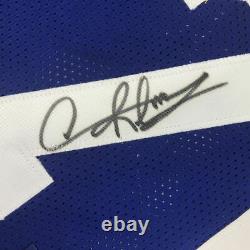 Autographed/Signed DENNIS RODMAN Dallas Blue Basketball Jersey PSA/DNA COA Auto