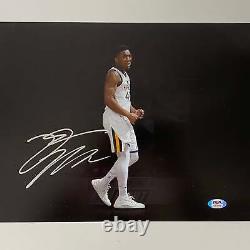 Autographed/Signed Donovan Mitchell Utah Jazz 11x14 Photo PSA/DNA COA