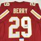 Autographed/signed Eric Berry Kansas City Red Football Jersey Psa/dna Coa Auto