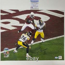 Autographed/Signed James Harrison Pittsburgh Steelers 16x20 Photo PSA/DNA COA