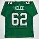 Autographed/signed Jason Kelce Philadelphia Kelly Green Jersey Psa/dna Coa