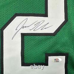 Autographed/Signed Jason Kelce Philadelphia Kelly Green Jersey PSA/DNA COA