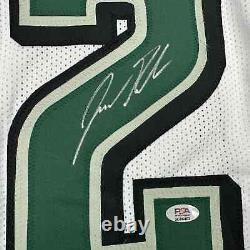 Autographed/Signed Jason Kelce Philadelphia White Football Jersey PSA/DNA COA