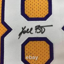Autographed/Signed KOBE BRYANT #8 Los Angeles LA Yellow Jersey PSA/DNA COA Auto