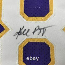 Autographed/Signed KOBE BRYANT Los Angeles Purple Basketball Jersey PSA/DNA COA