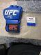 Autographed/signed Khamzat Borz Chimaev Ufc Mma Fighting Blue Glove Psa/dna Coa