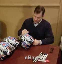 Autographed/Signed MIKE RICHTER Full Size Replica Helmet Goalie Mask PSA/DNA COA