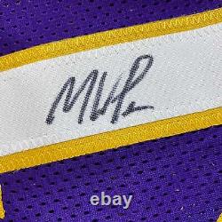 Autographed/Signed Metta World Peace Los Angeles LA Purple Jersey PSA/DNA COA