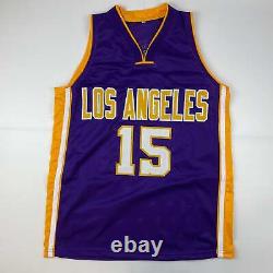 Autographed/Signed Metta World Peace Los Angeles LA Purple Jersey PSA/DNA COA