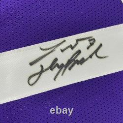 Autographed/Signed TYRANN MATHIEU Inscribed Honey Badger LSU Jersey PSA/DNA COA
