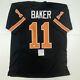 Autographed/signed Terry Baker Heisman 62 Oregon State Black Jersey Psa/dna Coa