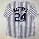 Autographed/signed Tino Martinez New York Pinstripe Baseball Jersey Psa/dna Coa