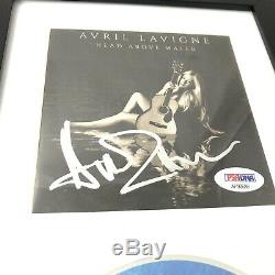 Avril Lavigne Signed Head Above Water CD Album Autograph PSA/DNA COA Framed