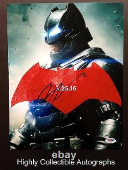 BEN AFFLECK SIGNED 11X14 PHOTO PSA DNA COA BATMAN V SUPERMAN ac45368