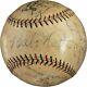 Babe Ruth & Lou Gehrig 1930 New York Yankees Team Signed Baseball Psa Dna Coa