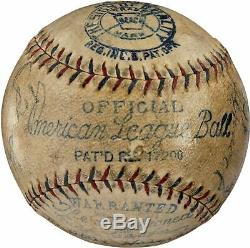 Babe Ruth & Lou Gehrig 1930 New York Yankees Team Signed Baseball PSA DNA COA