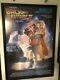 Back To The Future 2 Signed Poster 27x40 Christopher Lloyd Psa Dna Full Coa Bttf