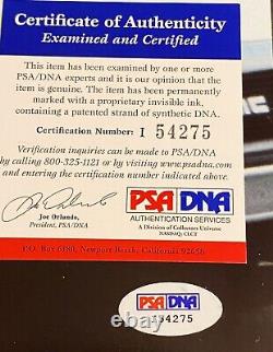 Back To The Future Michael J Fox 11X14 Signed Photo PSA / DNA COA Autograph
