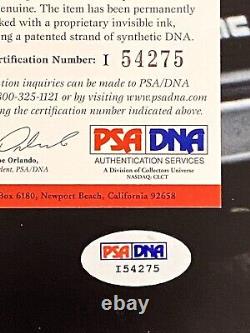 Back To The Future Michael J. Fox Signed Photo 11x14 PSA / DNA COA Autograph