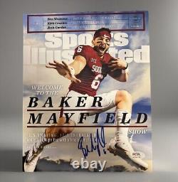 Baker Mayfield Signed Autographed 8x10 Photo Cleveland Browns PSA DNA COA Bucs